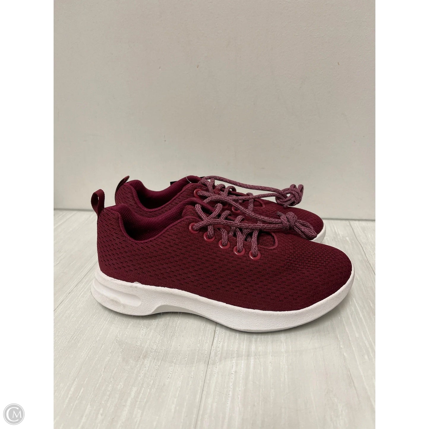 Shoes Athletic By Athletic Works In Red, Size: 8