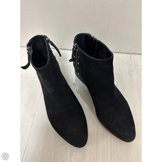 Boots Ankle Heels By Vince Camuto In Black, Size: 8