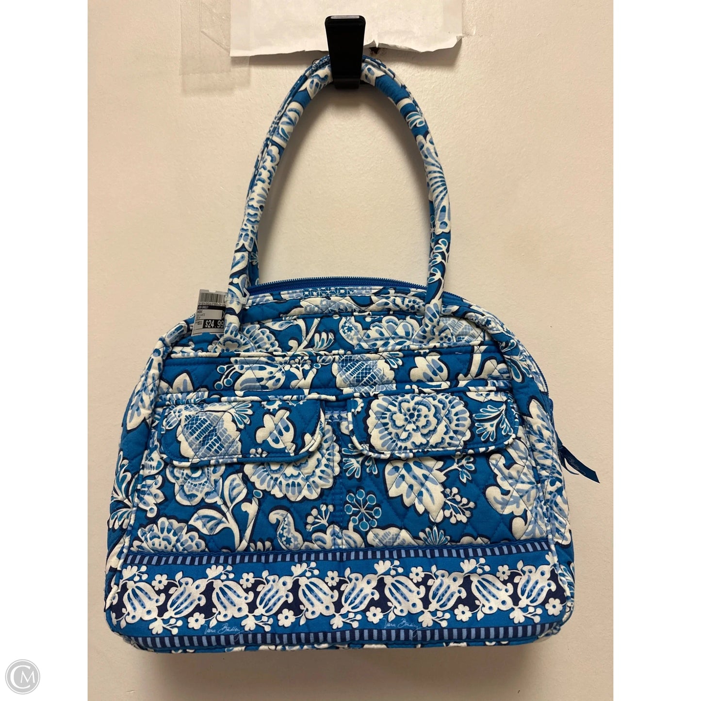 Handbag By Vera Bradley, Size: Medium