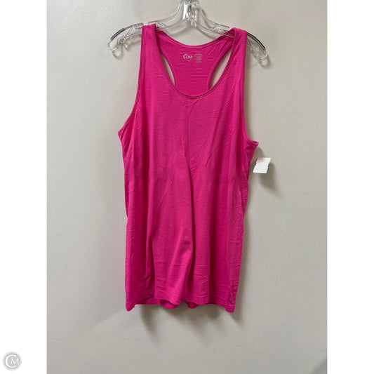 Athletic Tank Top By Zyia In Pink, Size: Xl