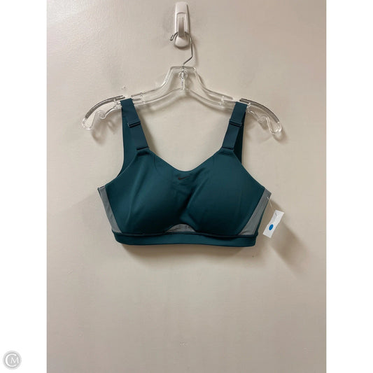 Athletic Bra By Nike In Green, Size: S