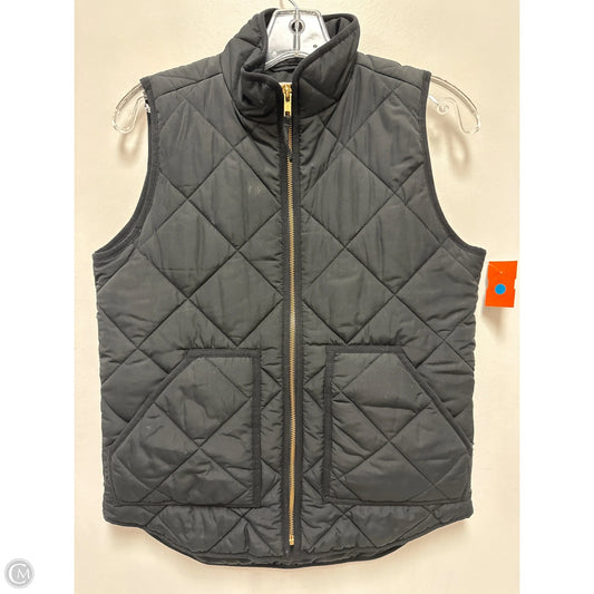 Vest Puffer & Quilted By J. Crew In Black, Size: Xs
