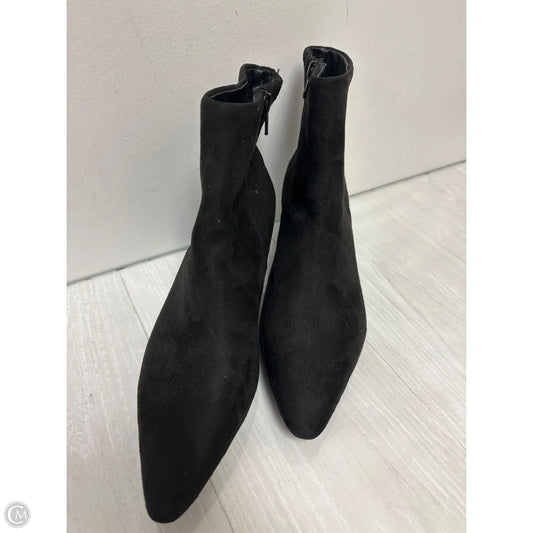 Boots Ankle Heels By Universal Thread In Black, Size: 10