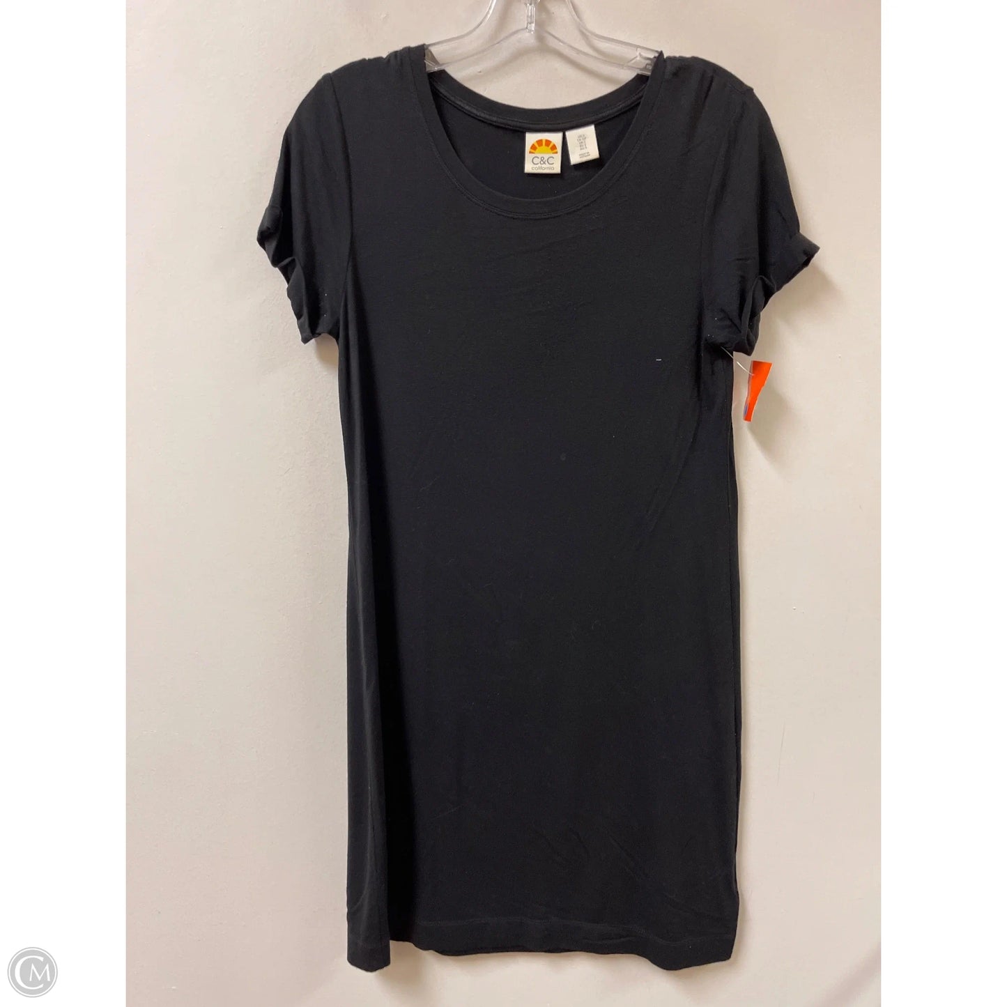 Dress Casual Midi By C And C In Black, Size: S