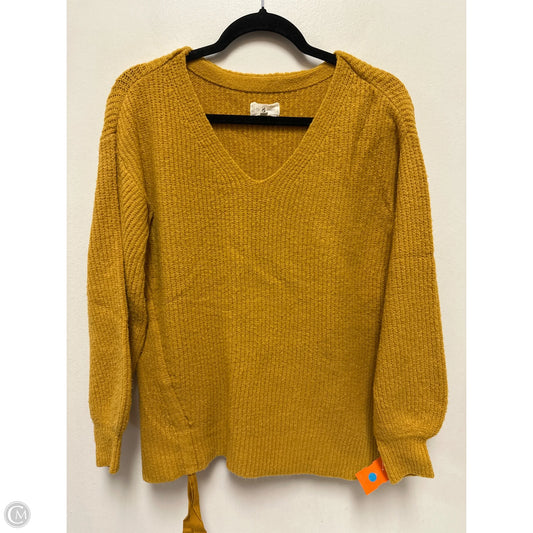 Sweater By Lou And Grey In Yellow, Size: Xs