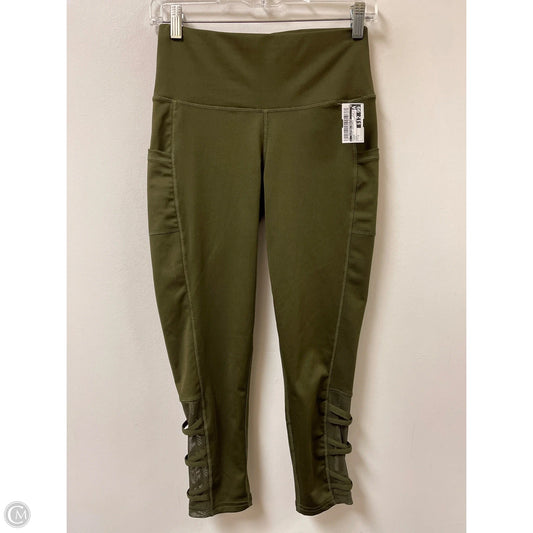 Athletic Leggings By Clothes Mentor In Green, Size: S