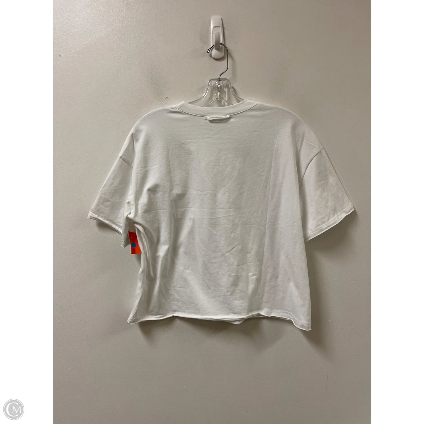 Athletic Top Short Sleeve By Clothes Mentor In White, Size: Xs