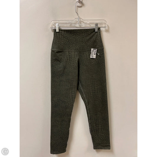 Athletic Leggings By Clothes Mentor In Green, Size: S