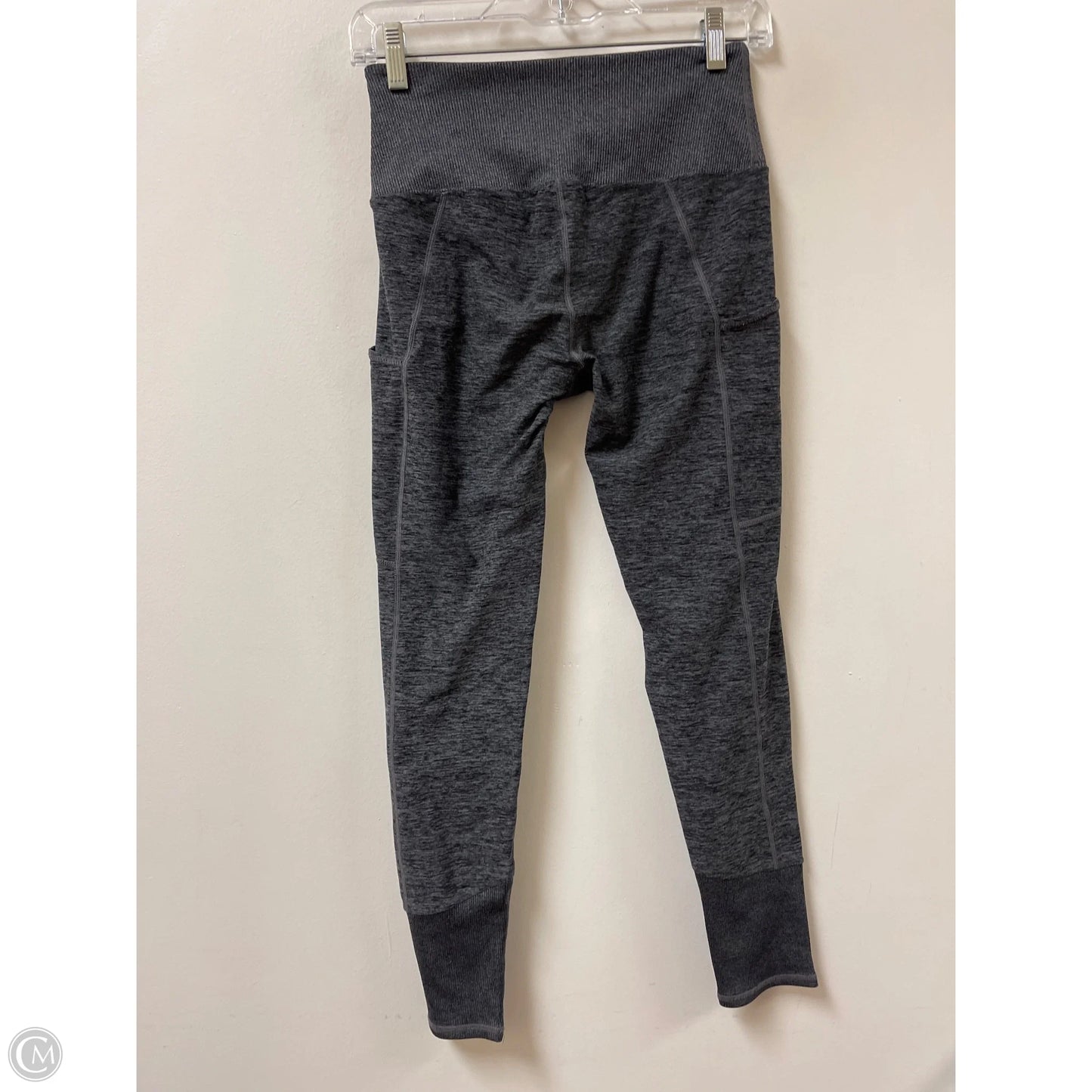 Athletic Leggings By Kirkland In Grey, Size: S