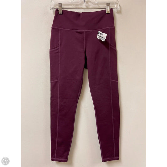 Athletic Leggings By Fabletics In Purple, Size: S
