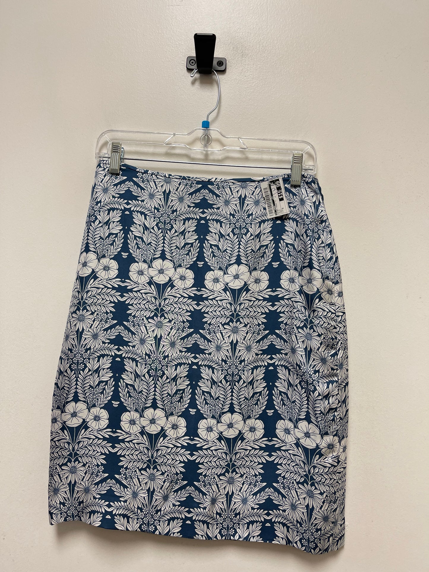 Blue Skirt Midi J. Crew, Size 6