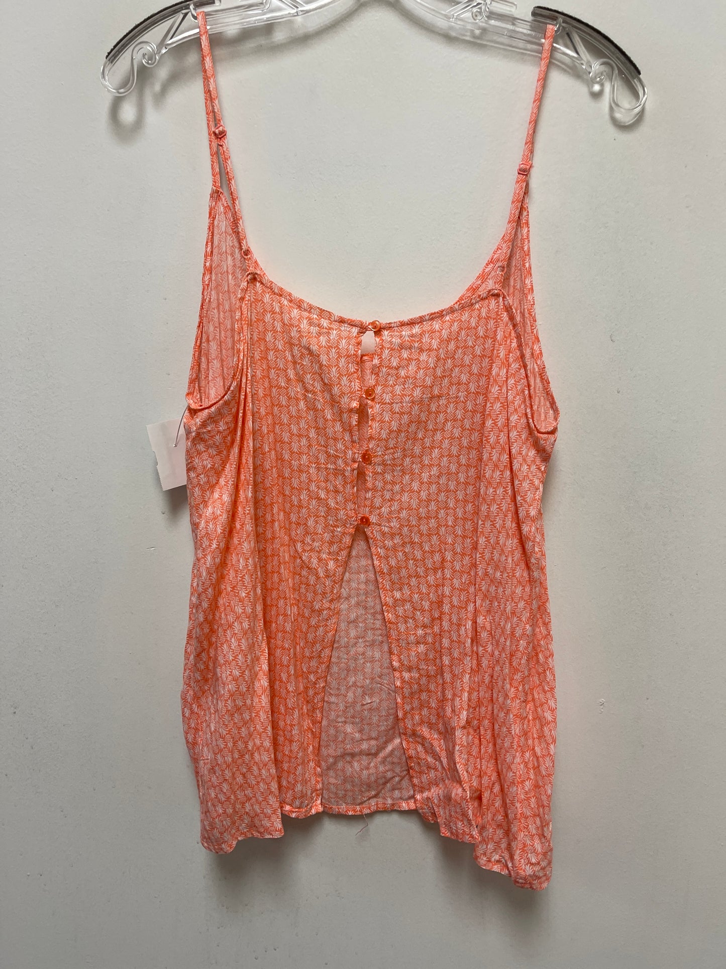 Orange Top Sleeveless Old Navy, Size L