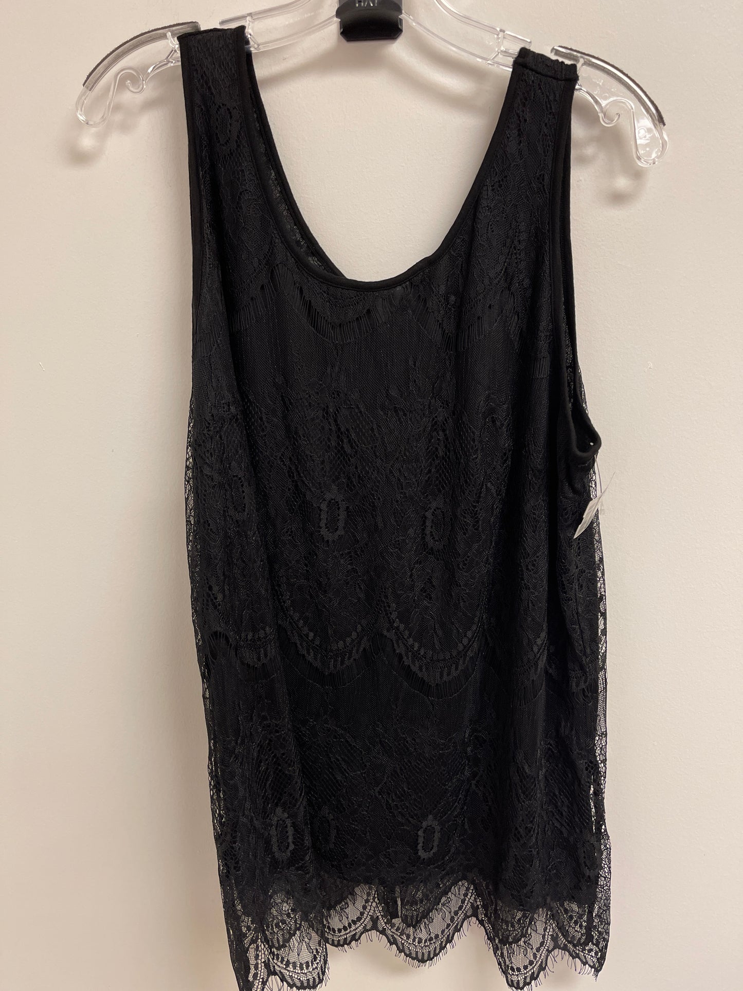 Black Top Sleeveless Maurices, Size S