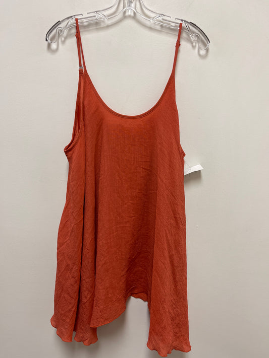 Orange Top Sleeveless Umgee, Size 2x