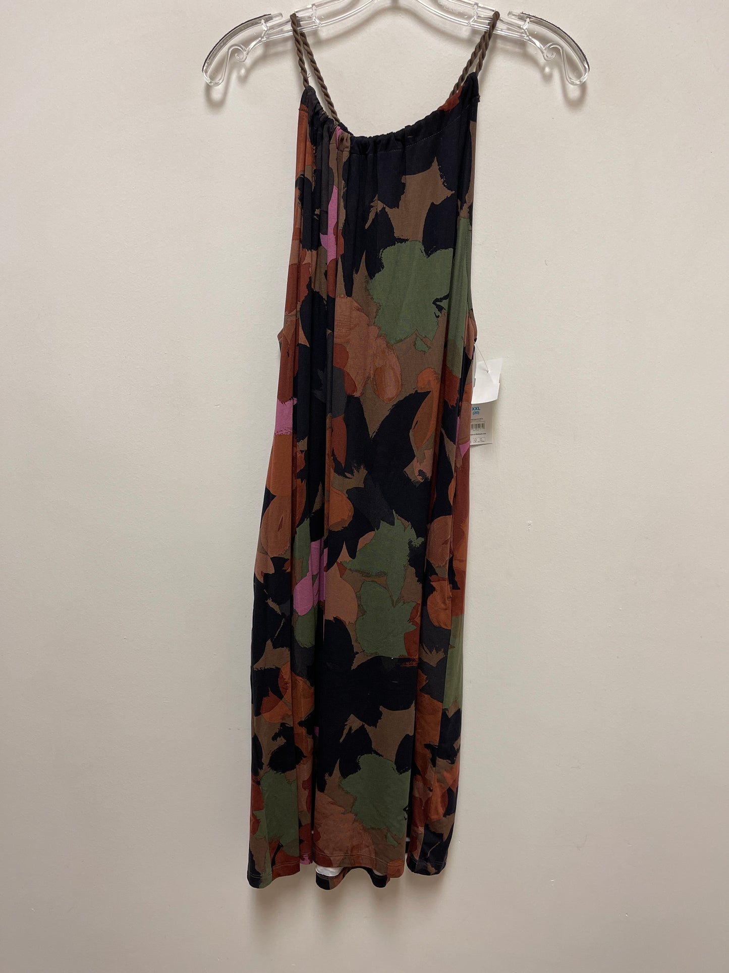 Dress Casual Maxi By Time And Tru In Multi-colored, Size: 2x