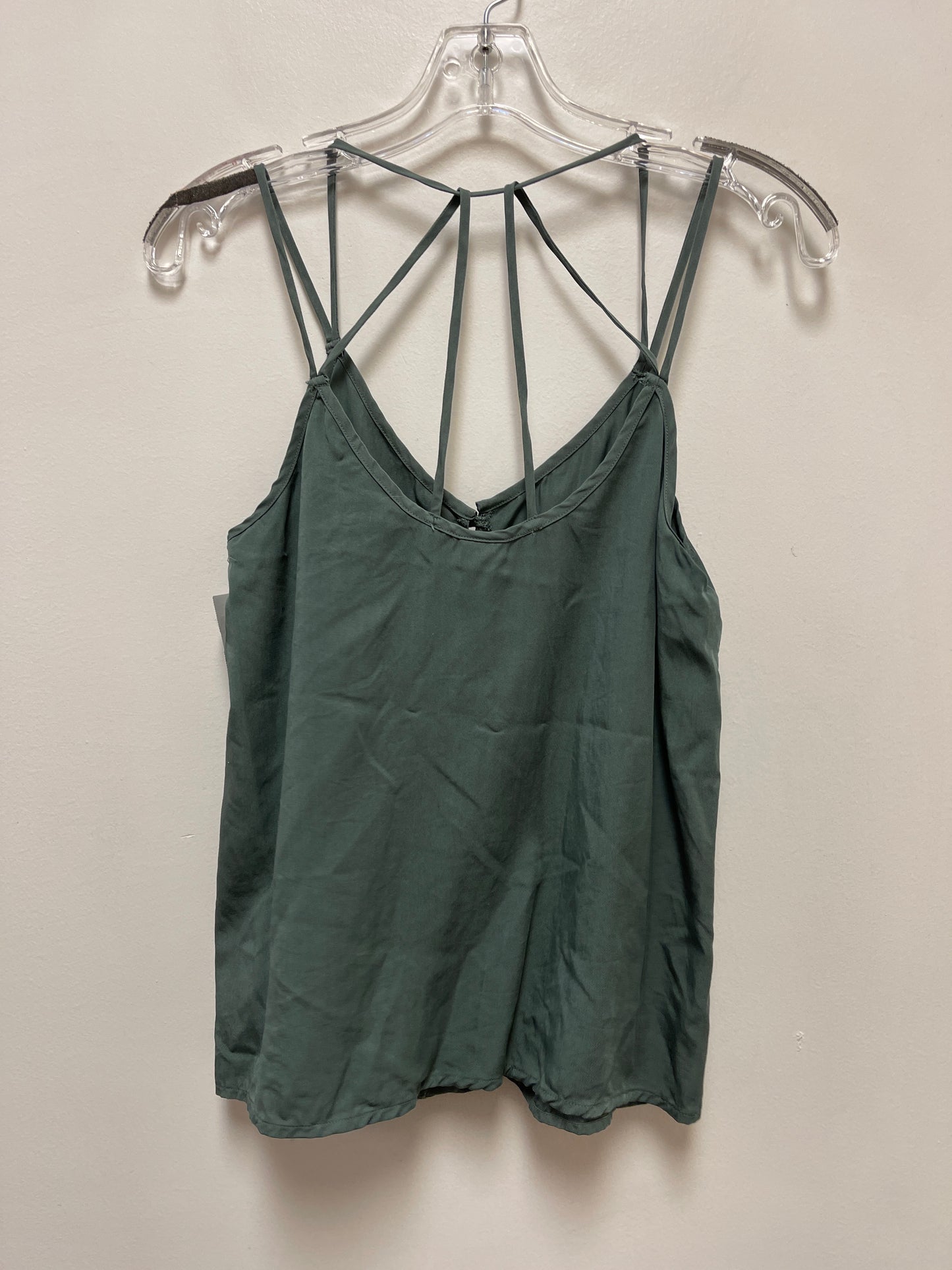 Top Sleeveless By Clothes Mentor In Green, Size: S