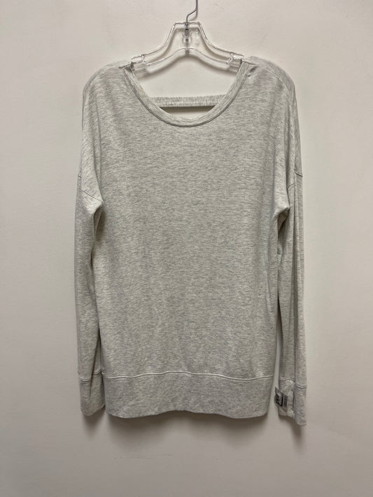 Athletic Sweatshirt Collar By Athleta In Grey, Size: M