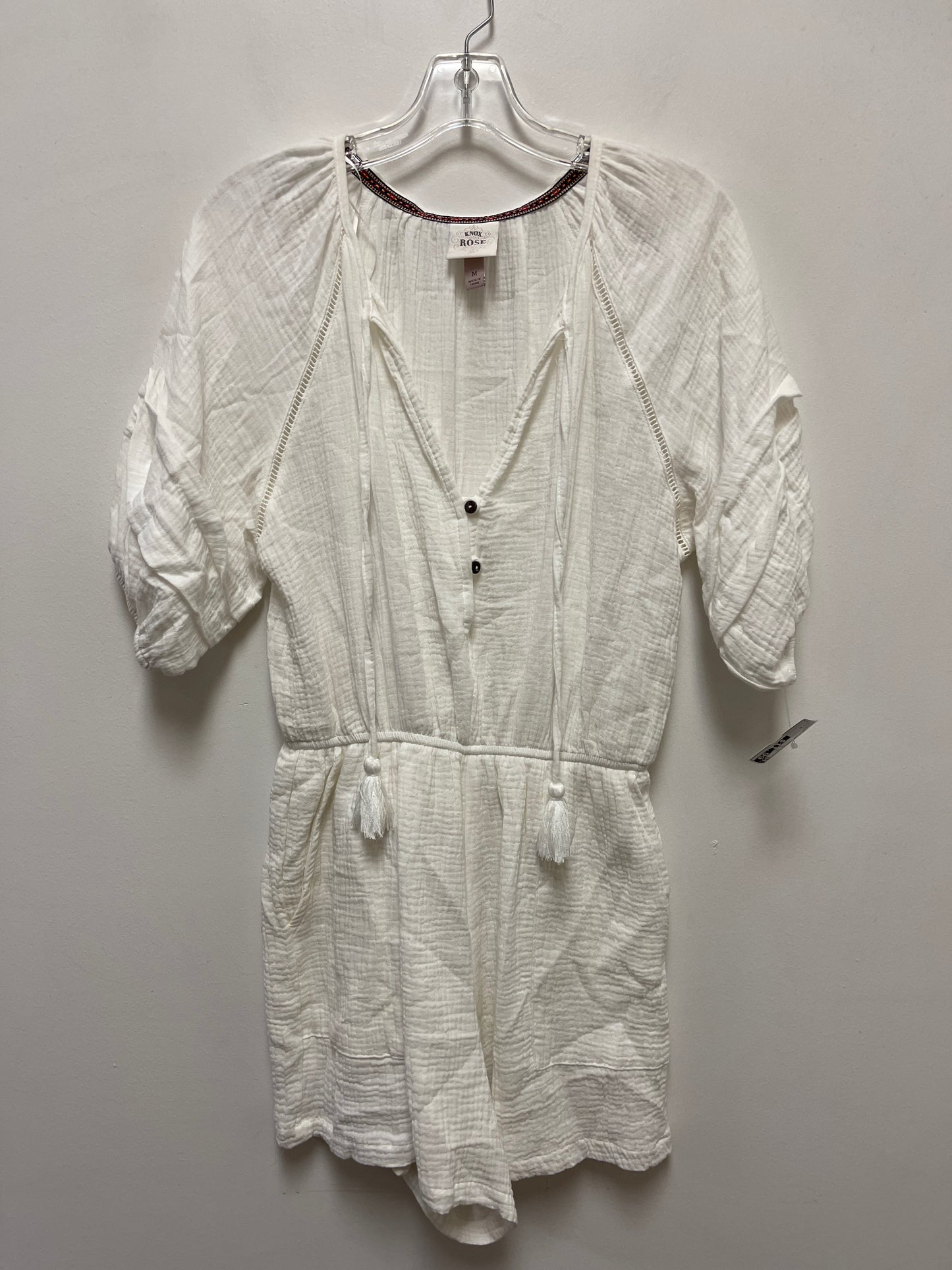 Romper By Knox Rose In Cream, Size: M