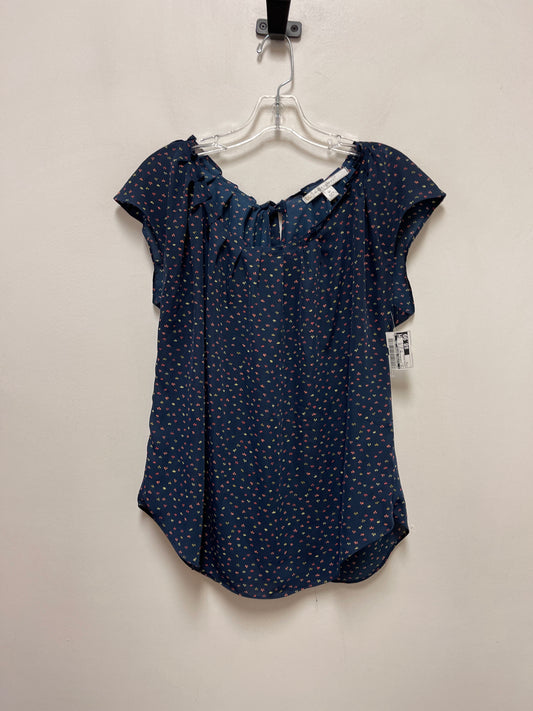 Top Sleeveless By Clothes Mentor In Navy, Size: M