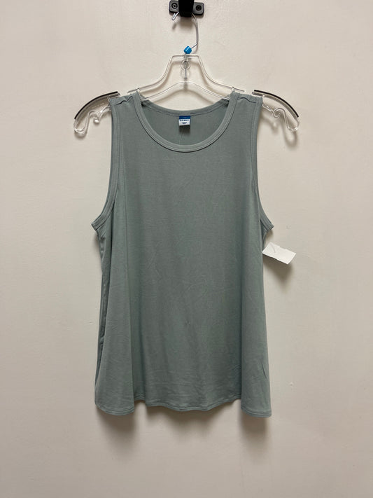 Top Sleeveless By Old Navy In Green, Size: S