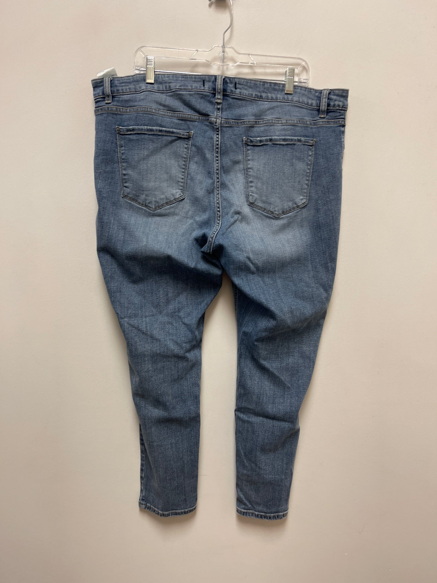 Jeans Straight By Clothes Mentor In Blue Denim, Size: 20