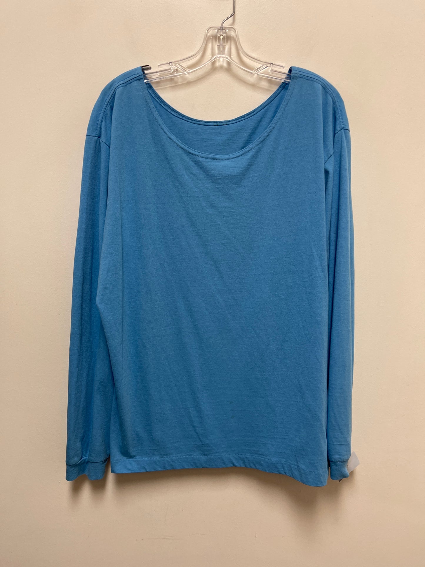 Top Long Sleeve By Clothes Mentor In Blue, Size: L