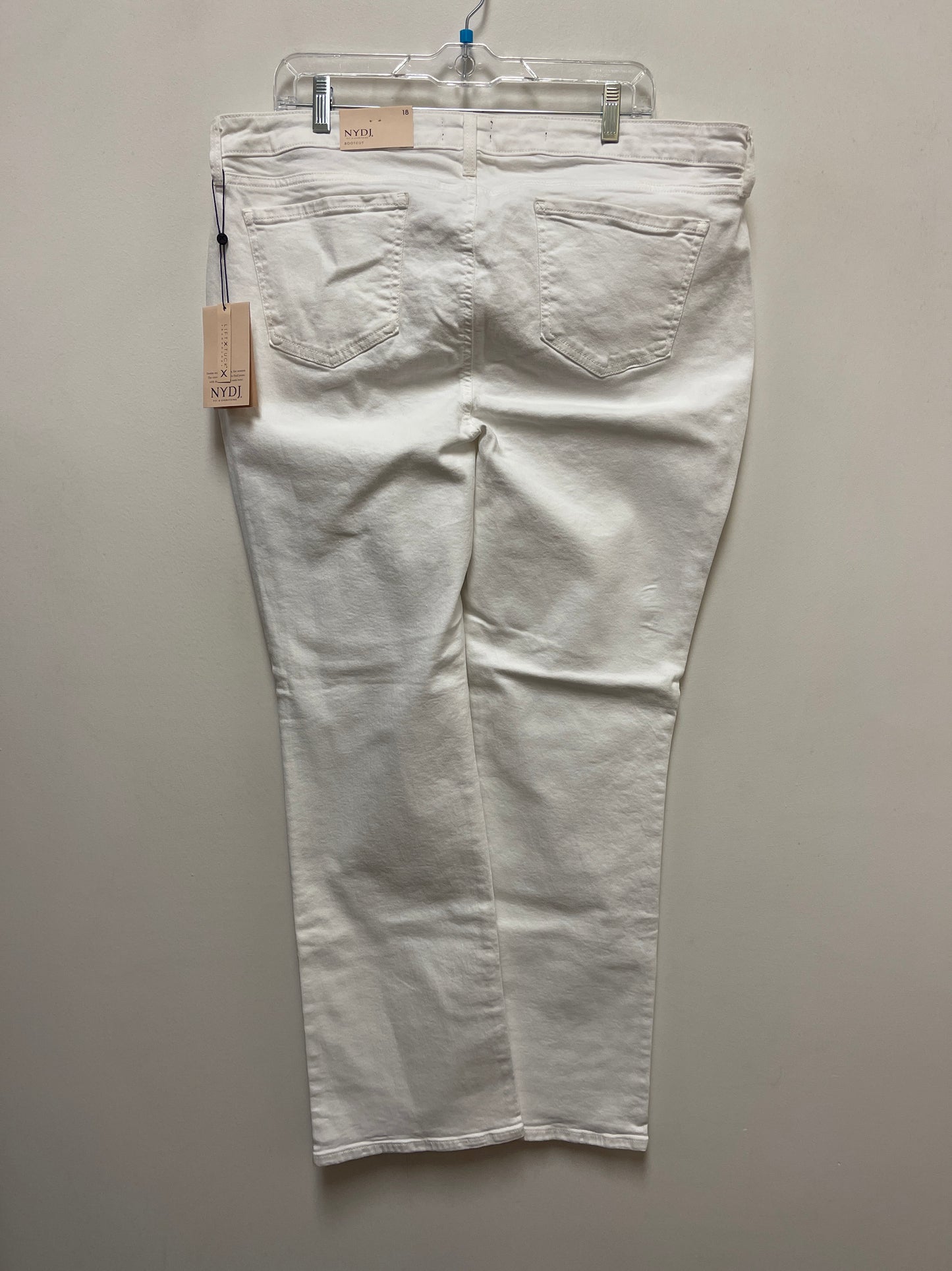 Jeans Boot Cut By Not Your Daughters Jeans In White, Size: 18