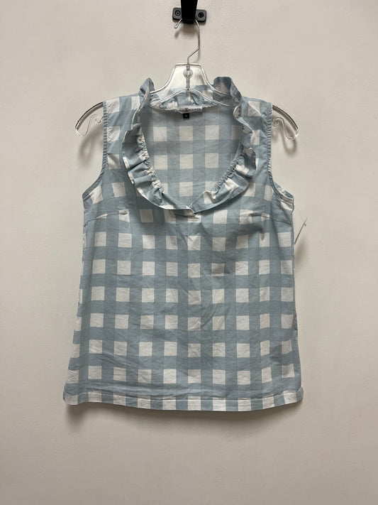 Top Sleeveless By Clothes Mentor In Blue, Size: M