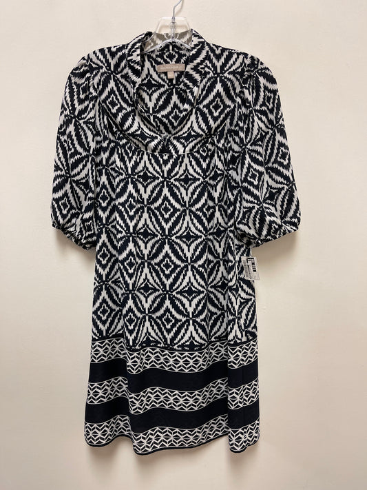 Tunic 3/4 Sleeve By Banana Republic In Blue & White, Size: S