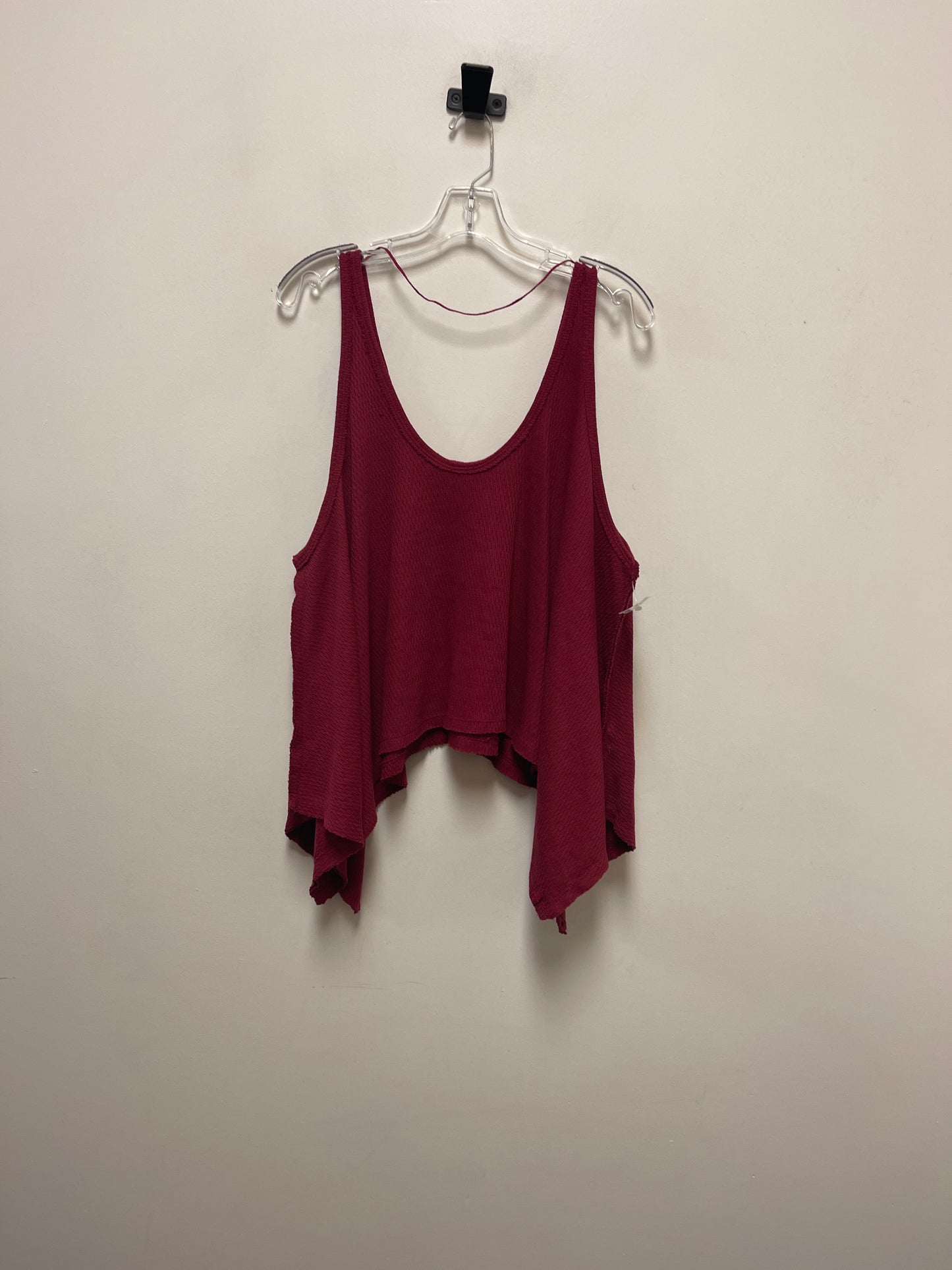 Top Long Sleeve By We The Free In Red, Size: M