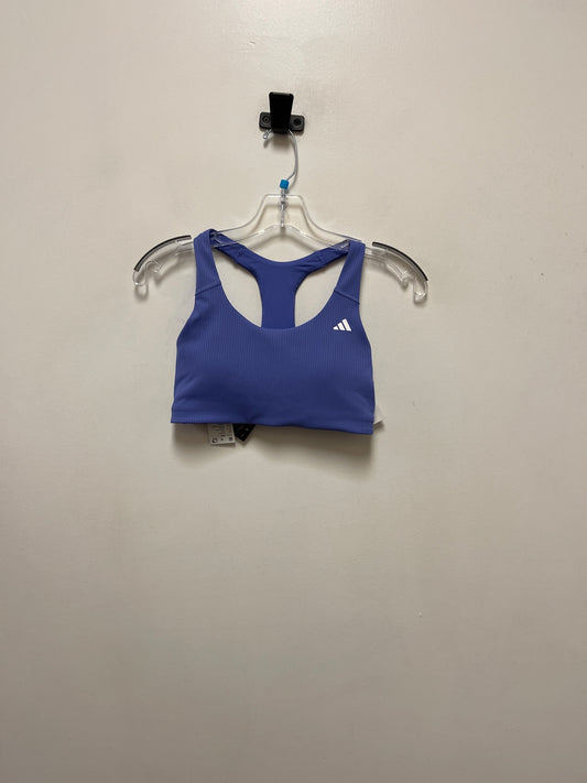 Athletic Bra By Adidas In Purple, Size: S