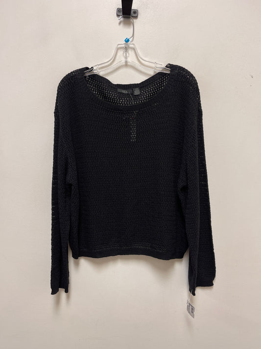 Sweater By Clothes Mentor In Black, Size: L