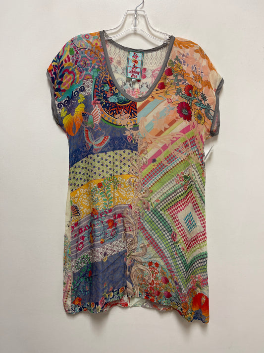 Tunic Designer By Johnny Was In Multi-colored, Size: Xs