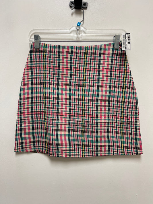 Skirt Mini & Short By Clothes Mentor In Multi-colored, Size: 4