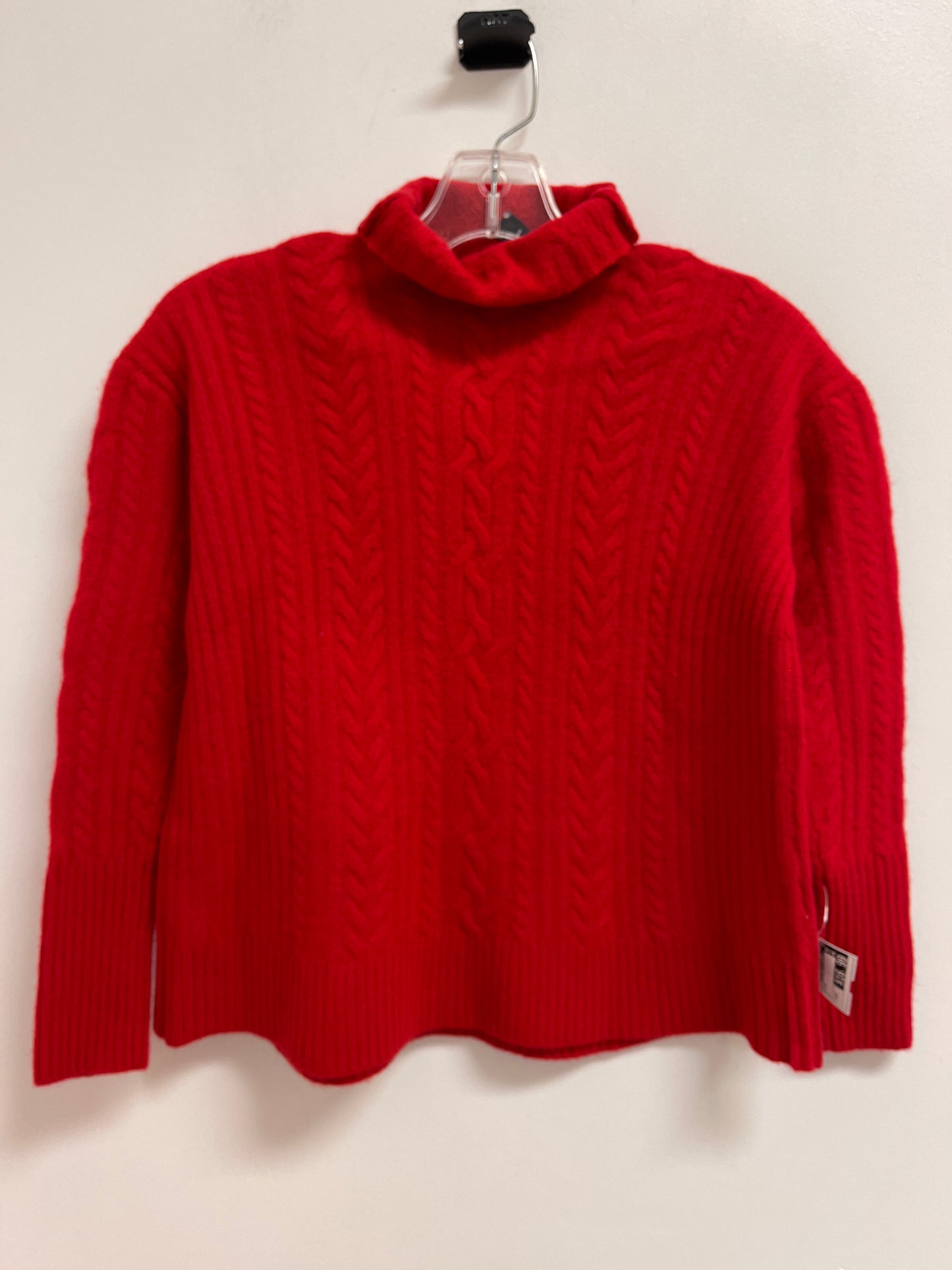 Sweater By Lauren By Ralph Lauren In Red, Size: Xsp