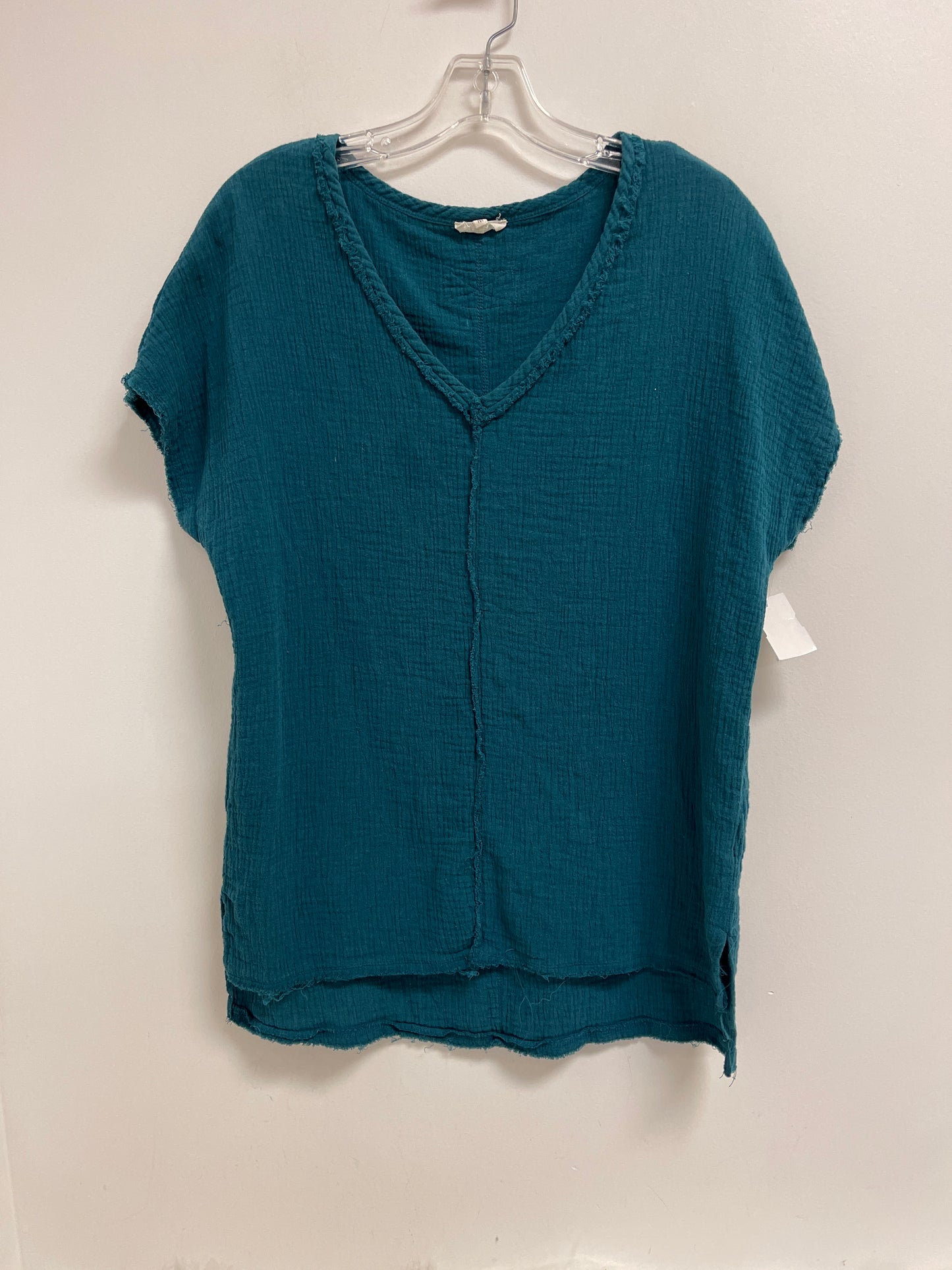 Top Short Sleeve By La Miel In Green, Size: M