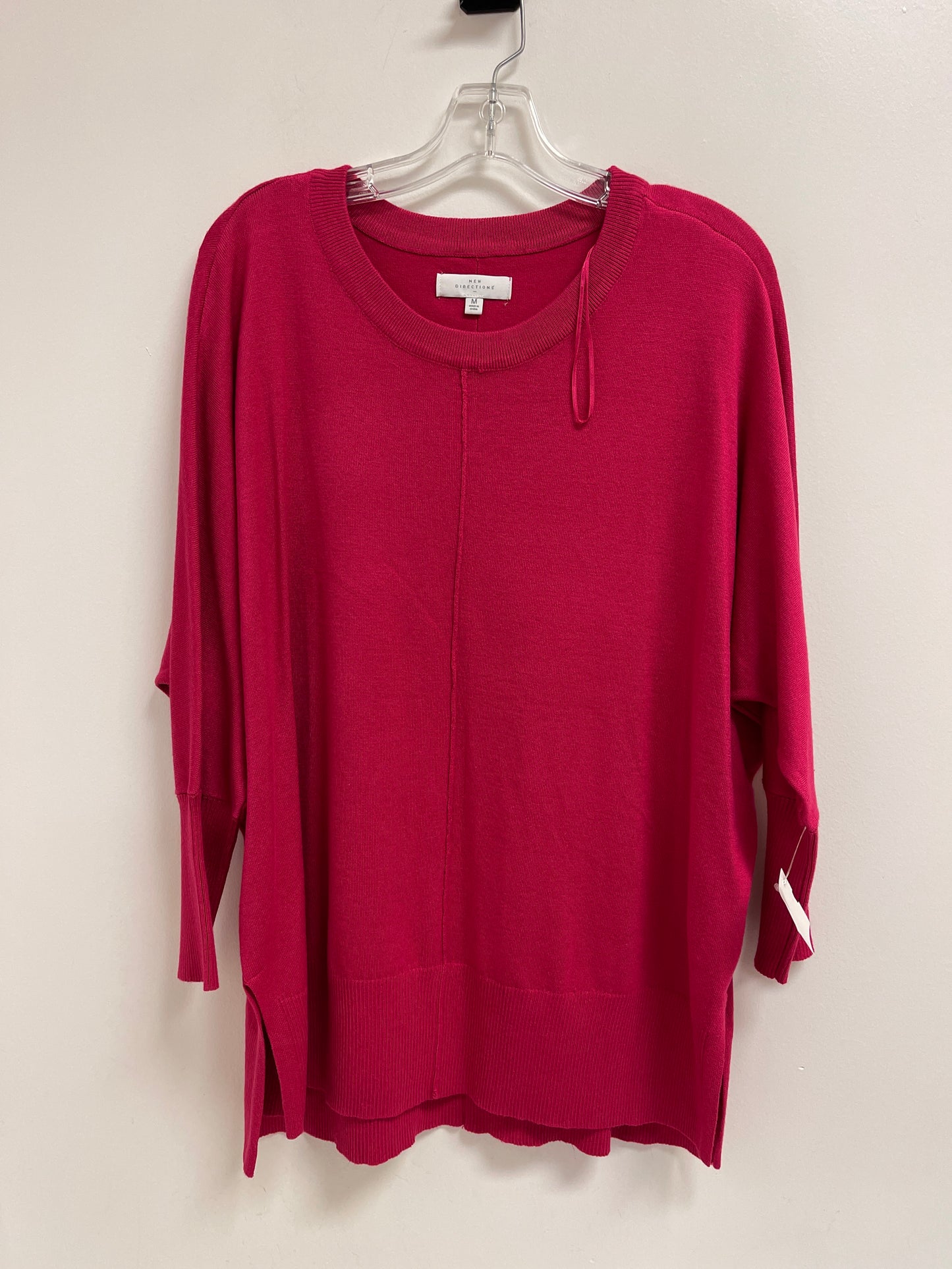 Sweater By New Directions In Pink, Size: M