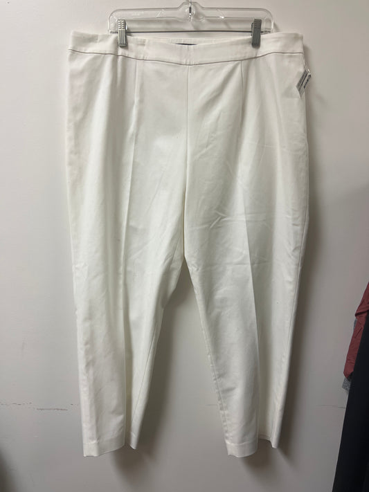 Pants Other By Kasper In White, Size: 18