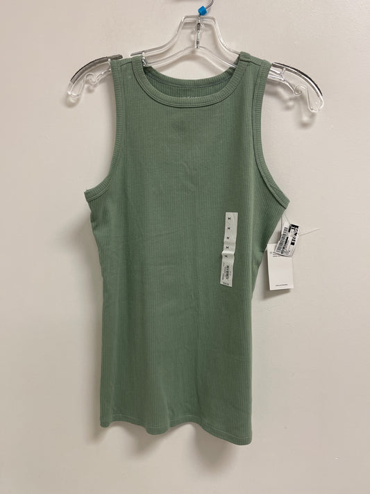 Top Sleeveless By Nine West In Green, Size: M