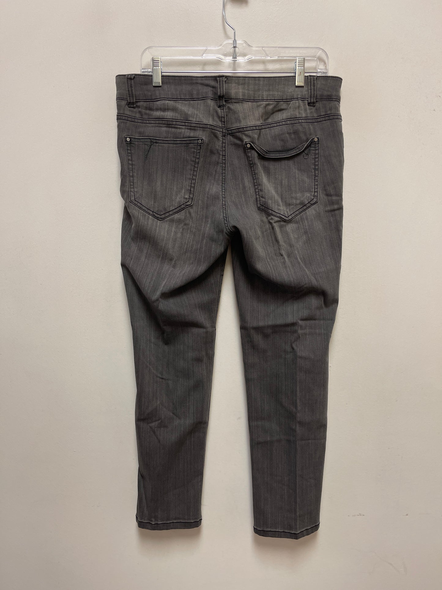 Jeans Straight By Blue Asphalt In Grey, Size: 16