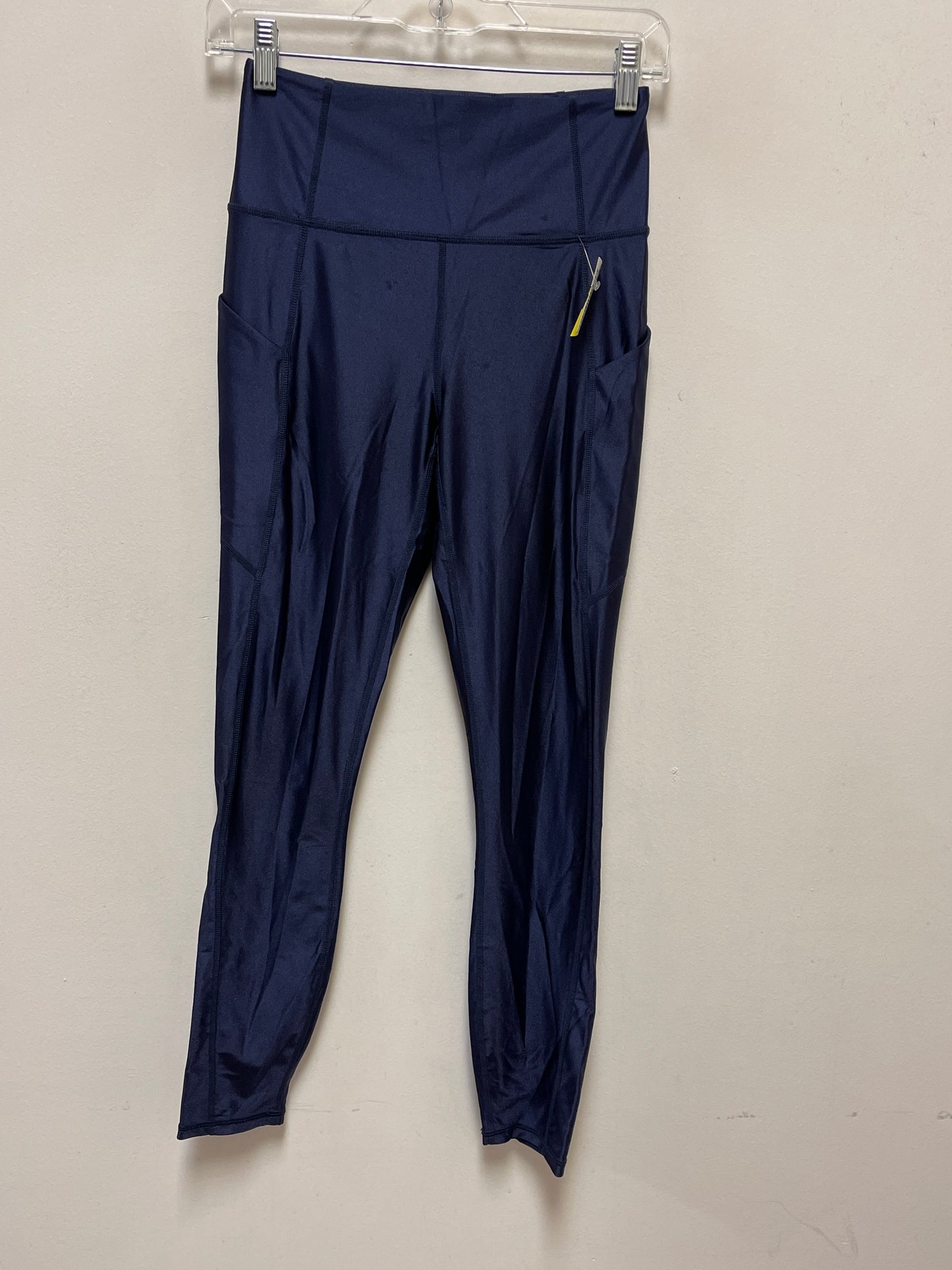 Athletic Leggings By Fabletics In Navy, Size: S