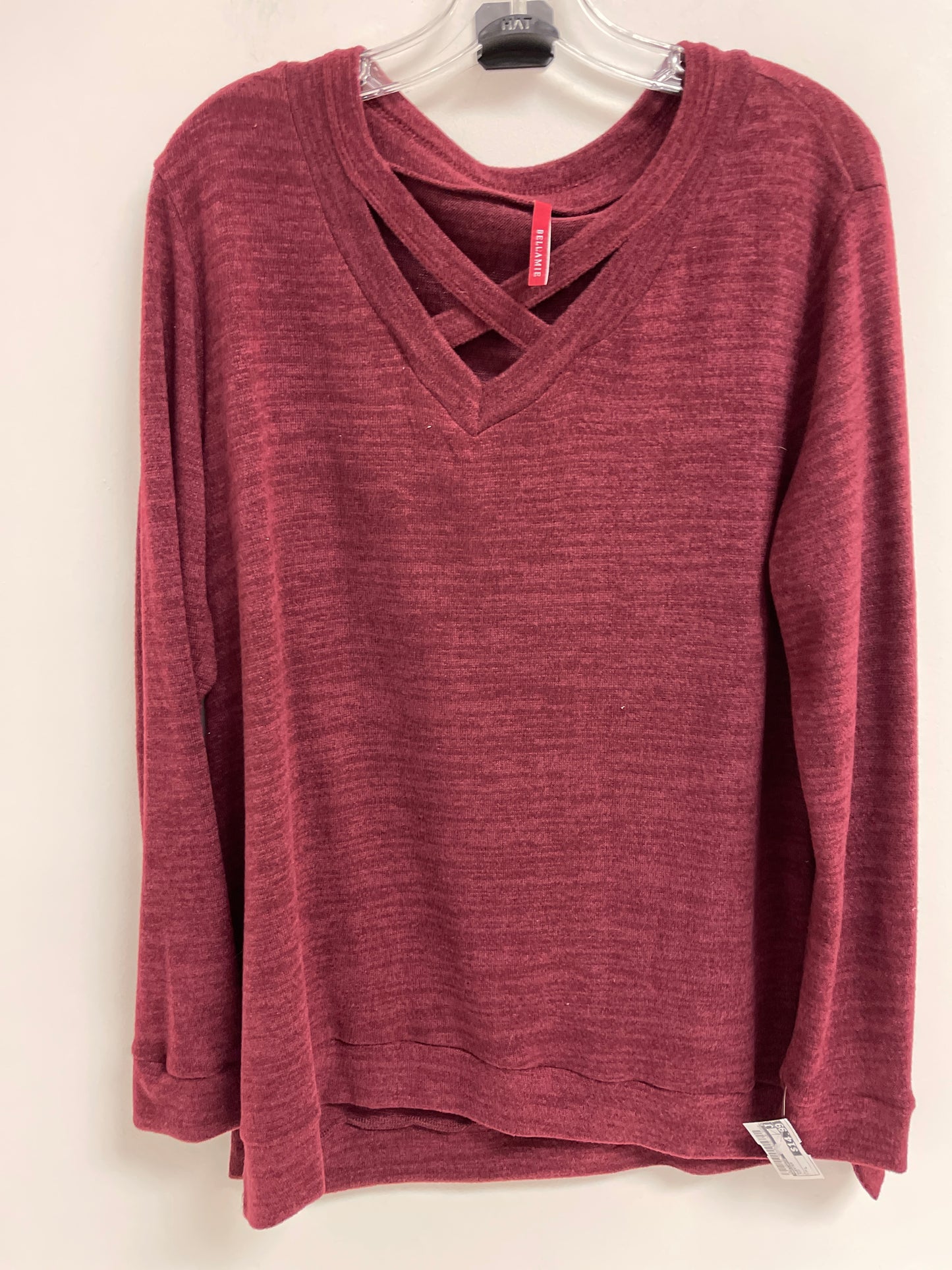 Sweater By Bellamie In Red, Size: L