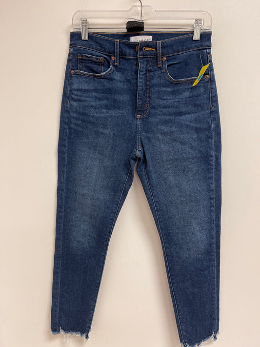 Jeans Skinny By Loft In Blue Denim, Size: 6