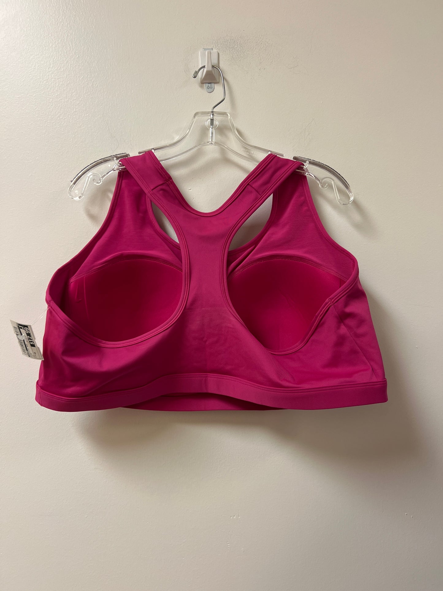 Athletic Bra By Nike In Pink, Size: 4x