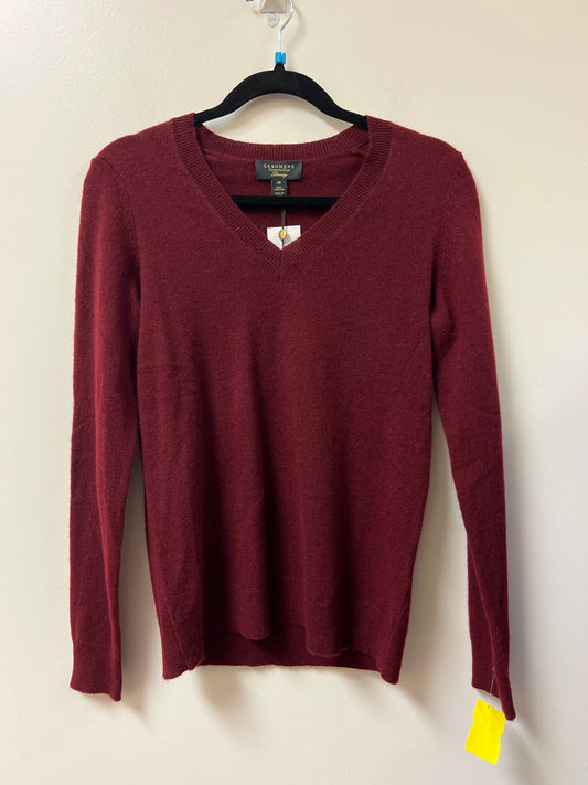 Sweater By Charter Club In Red, Size: S