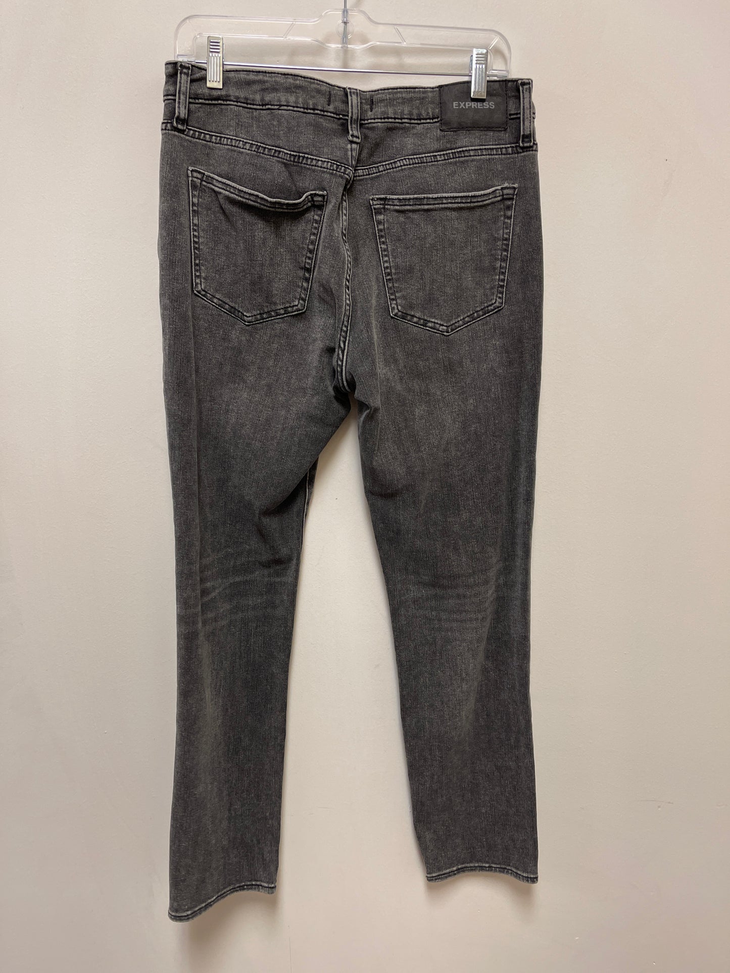 Jeans Skinny By Express In Grey, Size: 8