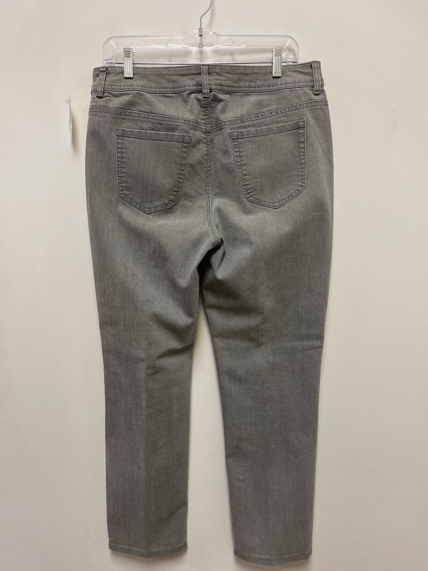 Jeans Skinny By Chicos In Grey, Size: 10