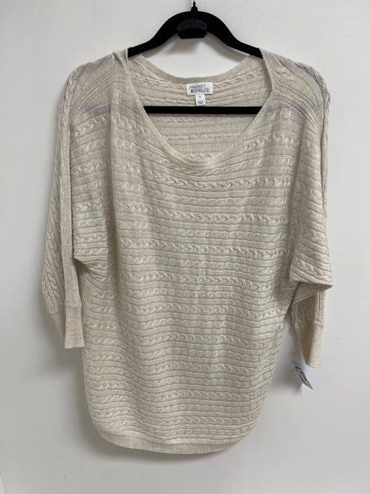 Sweater By Market & Spruce In Cream, Size: M