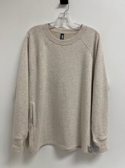 Sweater By Kirkland In Cream, Size: Xl