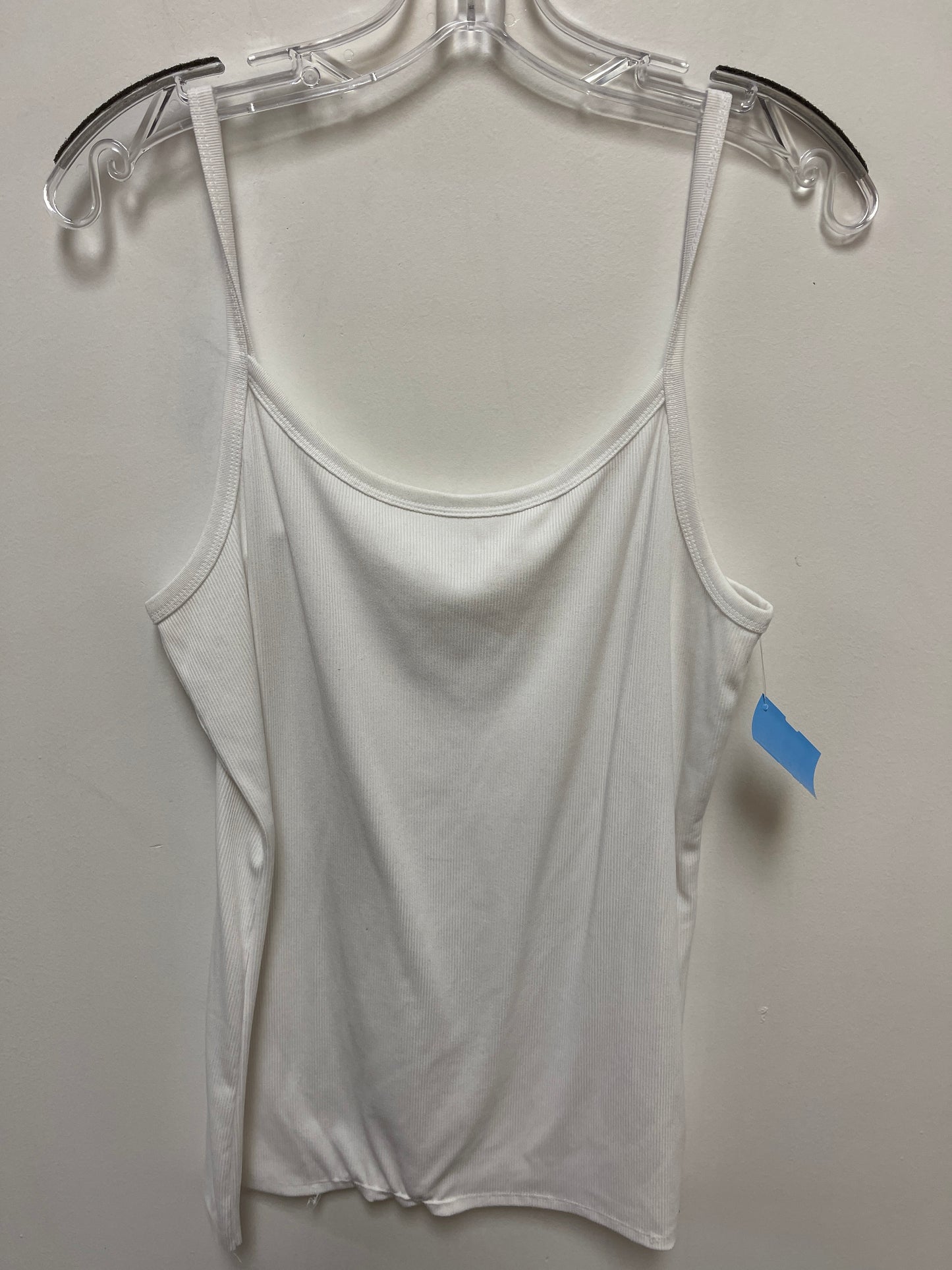 Top Sleeveless By No Barriers In White, Size: 2x